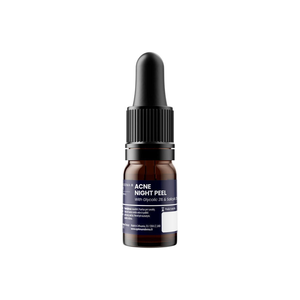 NIGHT PEEL WITH GLYCOLIC AND SALICYLIC ACID, 5 ml