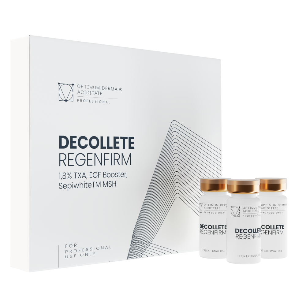 RegenFirm mesotherapy cocktail for the décolleté area, 4 × 10 ml