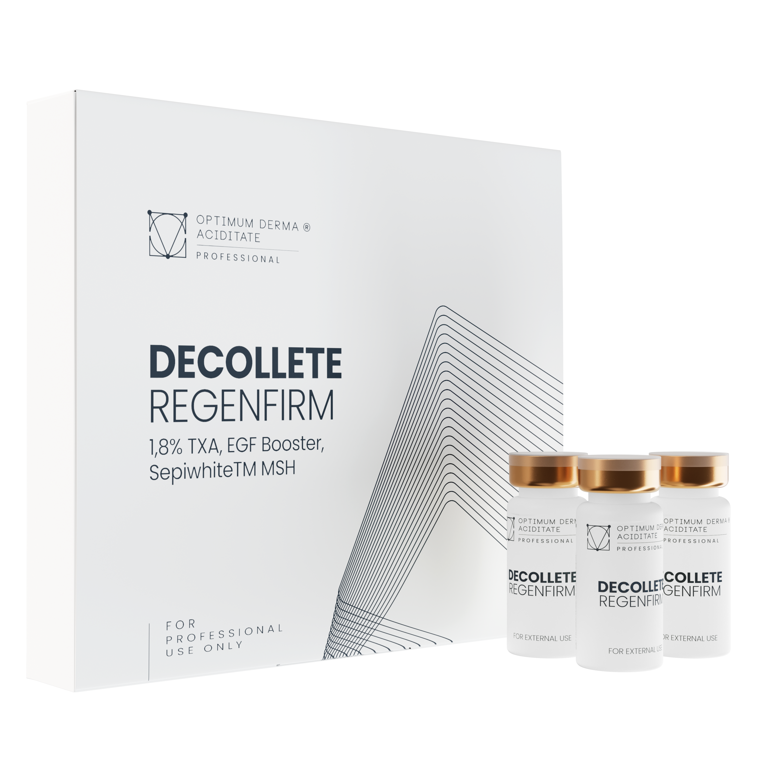 RegenFirm mesotherapy cocktail for the décolleté area, 4 × 10 ml
